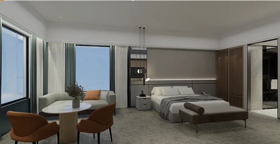 Artist's impression of the executive suite