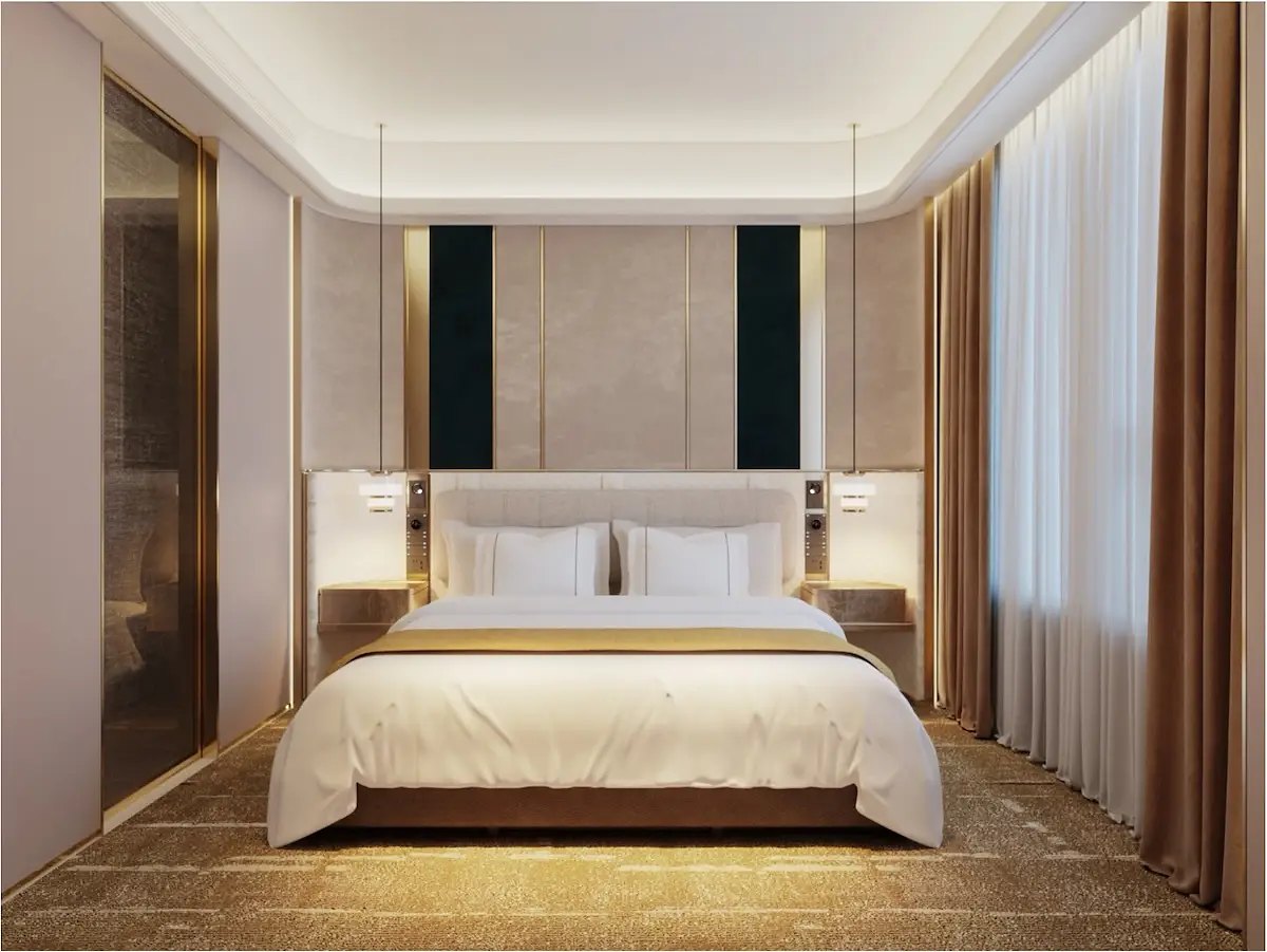 Artist's impression of the family suite